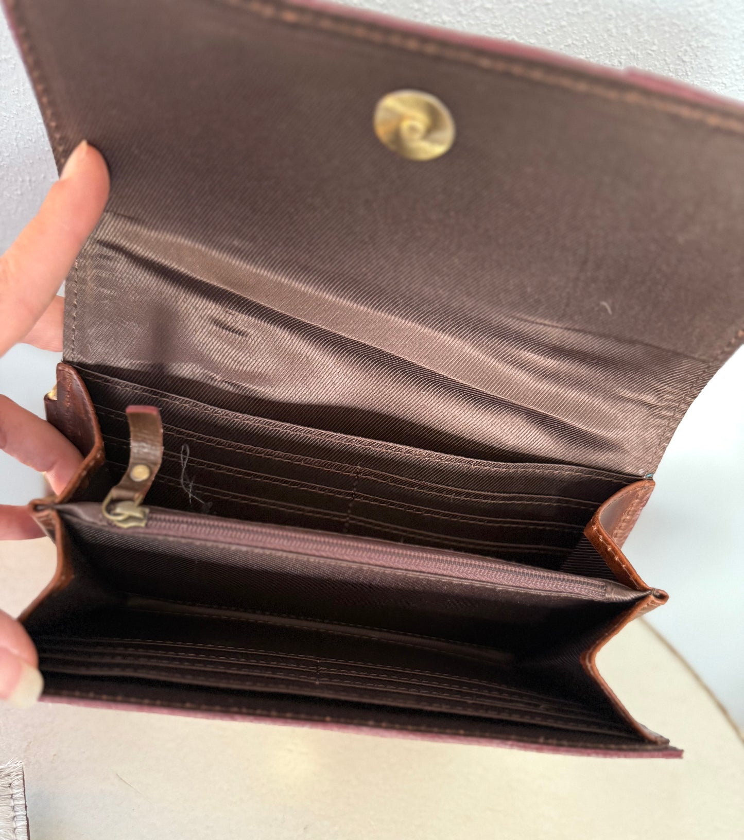 Cow Tag Wallet/ Wristlet