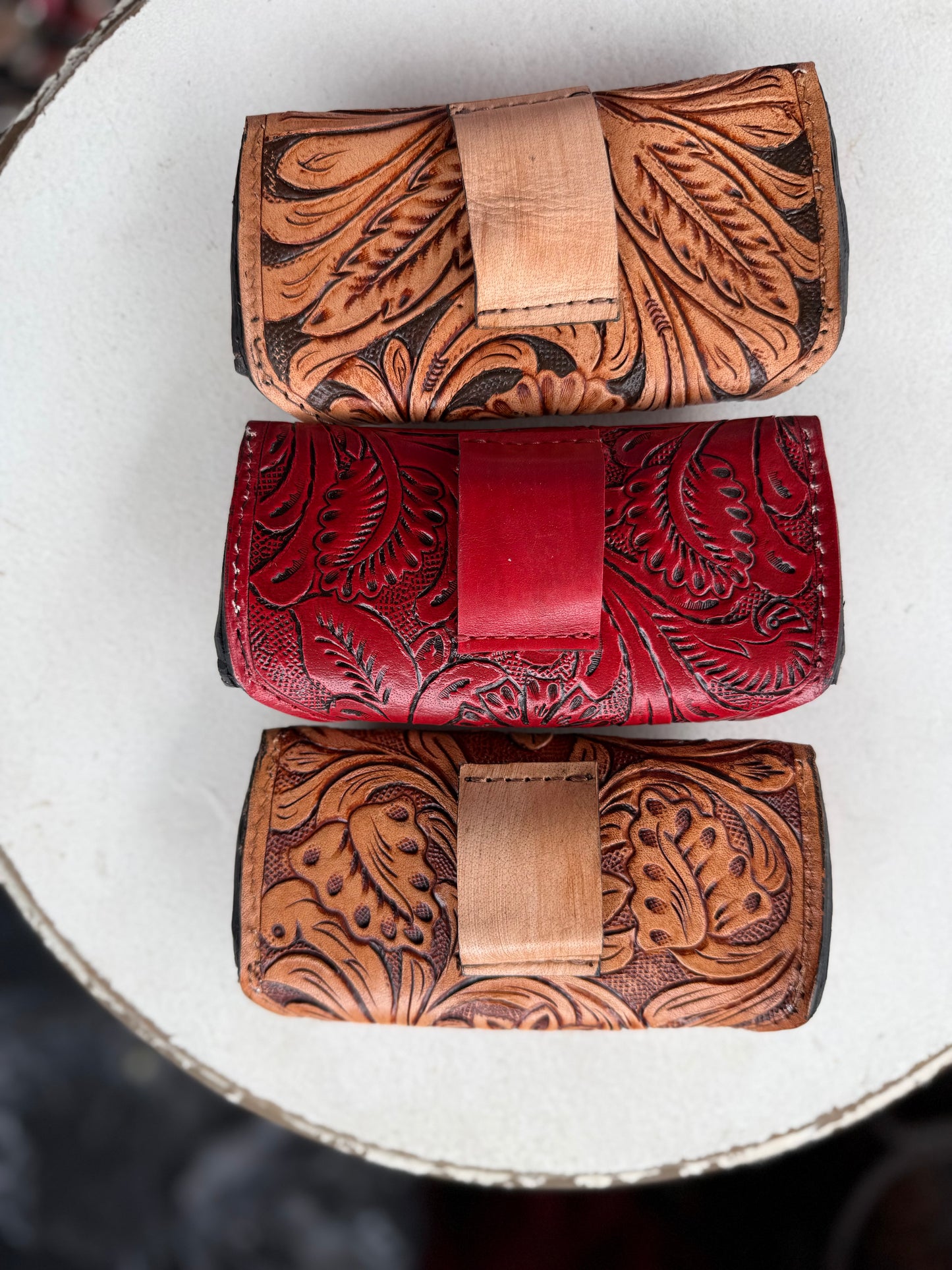 Tooled Sunglass Case