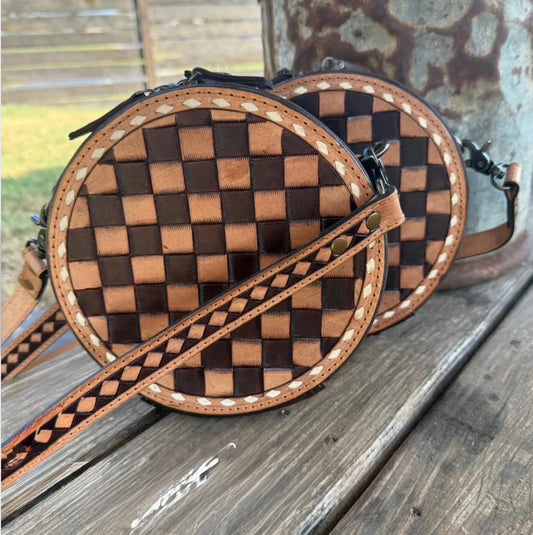 Checkered Rodeo Crossbody