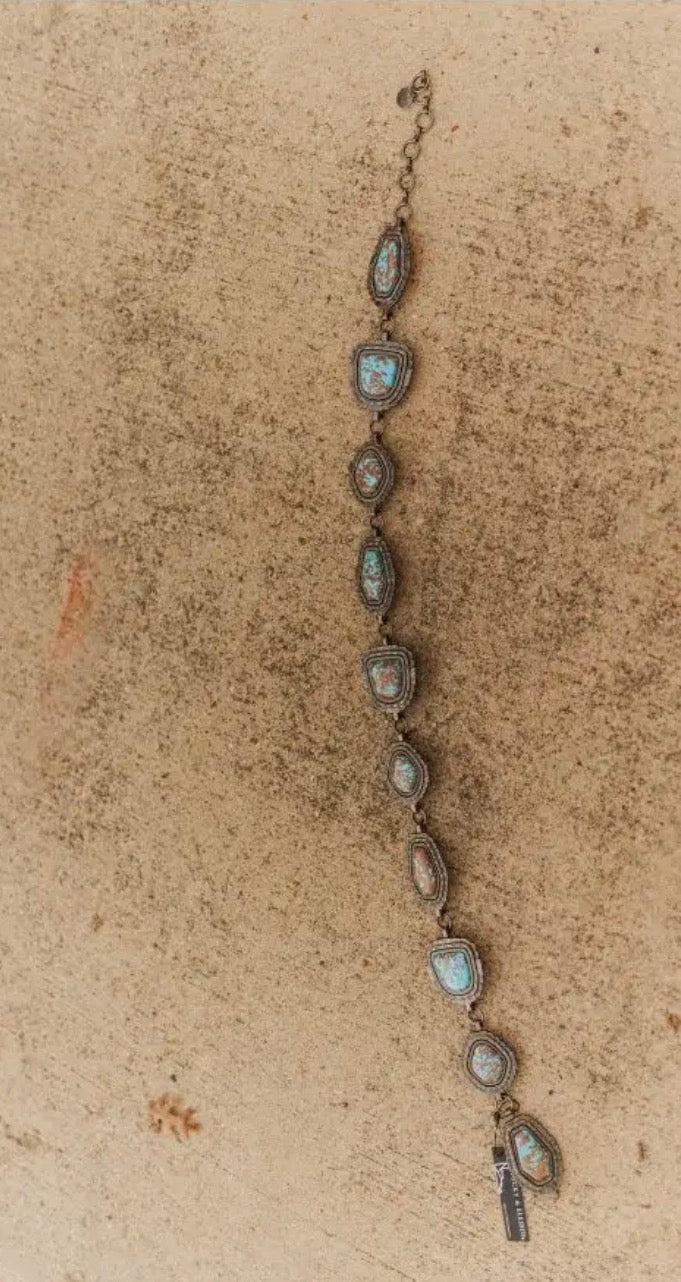 Turquoise Marble Stone Belts