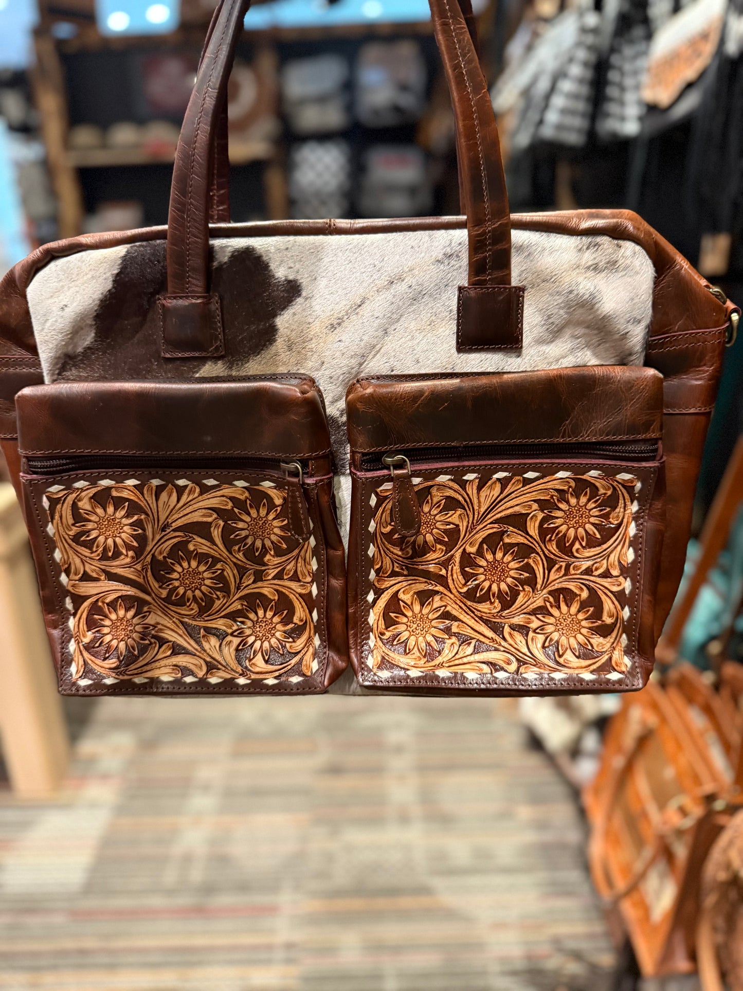 Clyde Briefcase/Brown