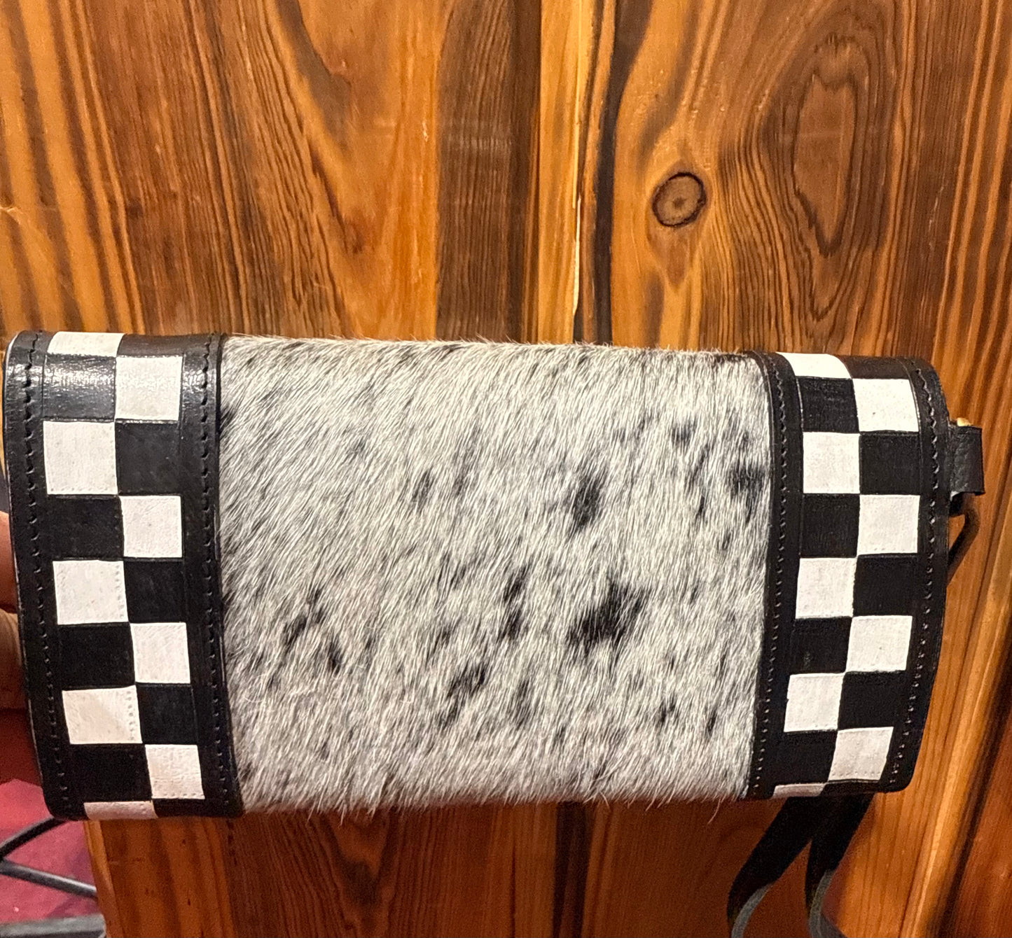 Checkered Hyde Wallet