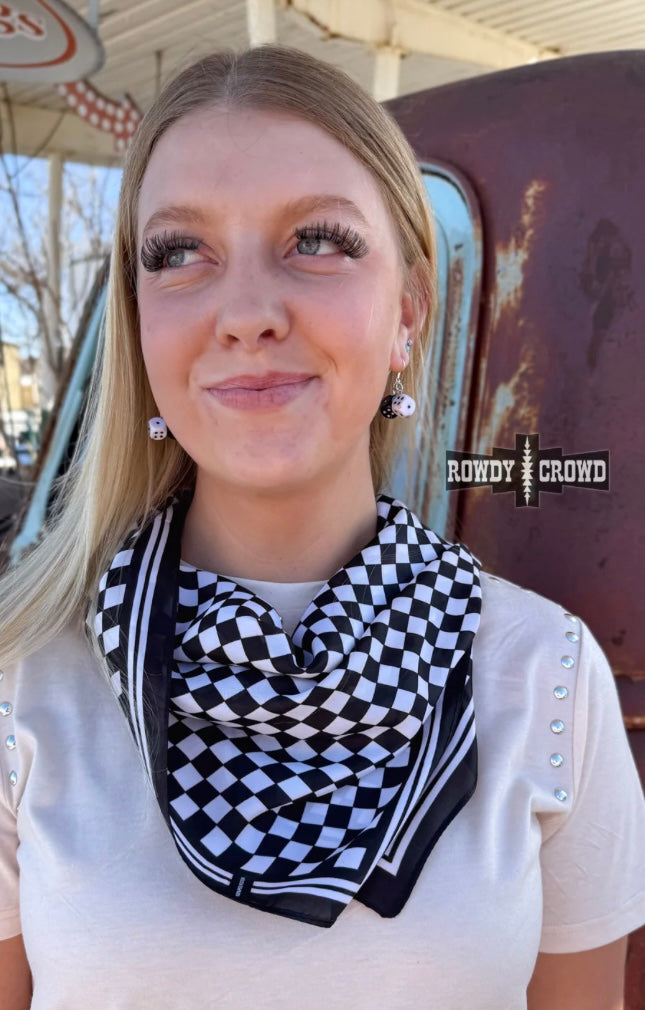 Checkered Out Wild Rag