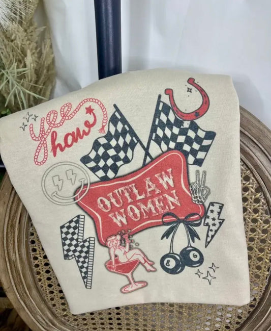 YeeHaw Outlaw Women Tee