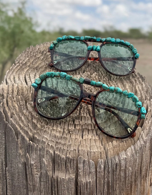 Turquoise Sunset Sunglasses (2 Styles)