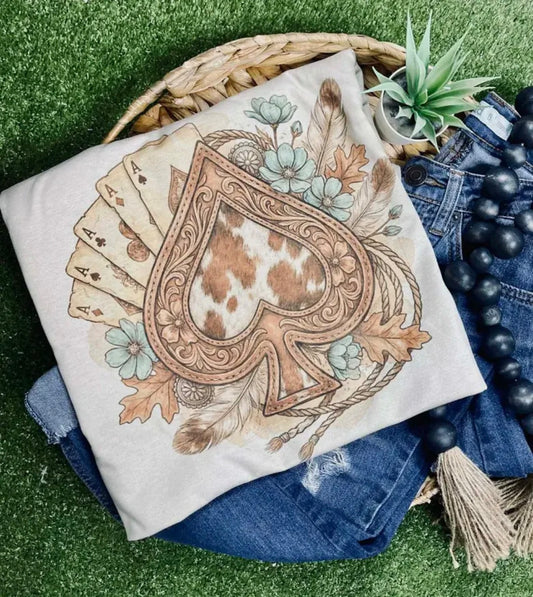 Western Spade Tee