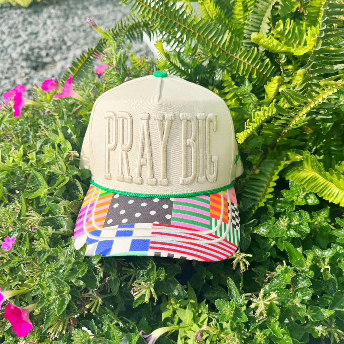 Pray Big  Snapback Hat