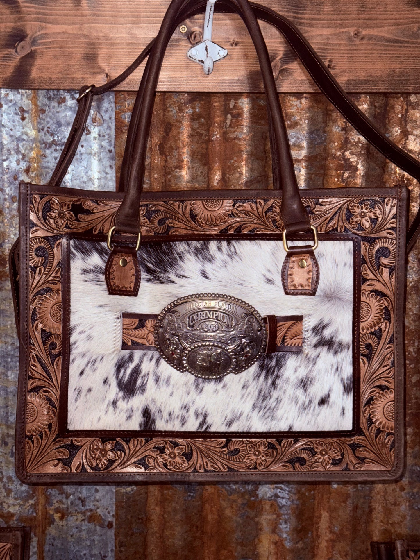 Trophy Buckle Purse