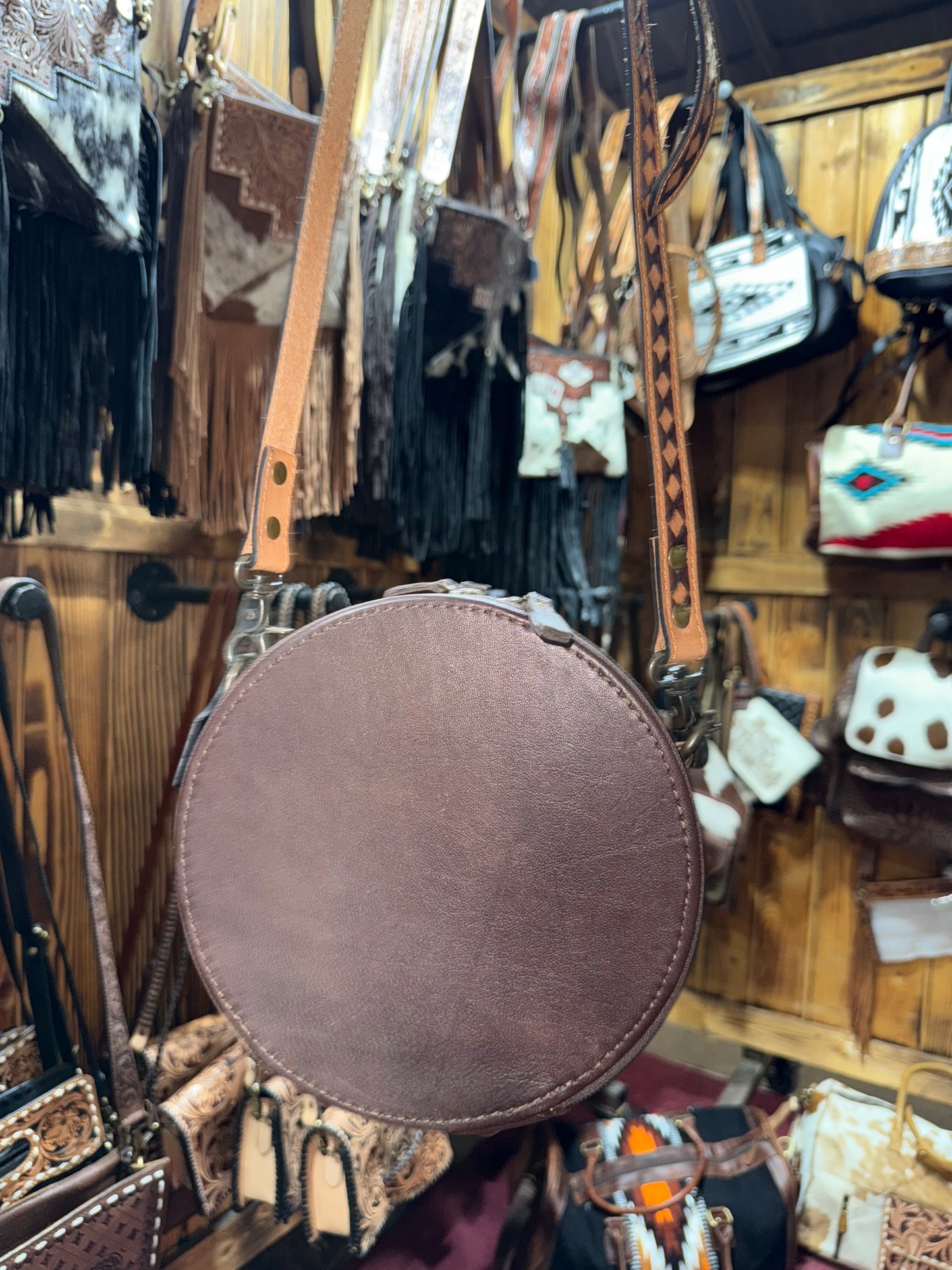 Checkered Rodeo Crossbody