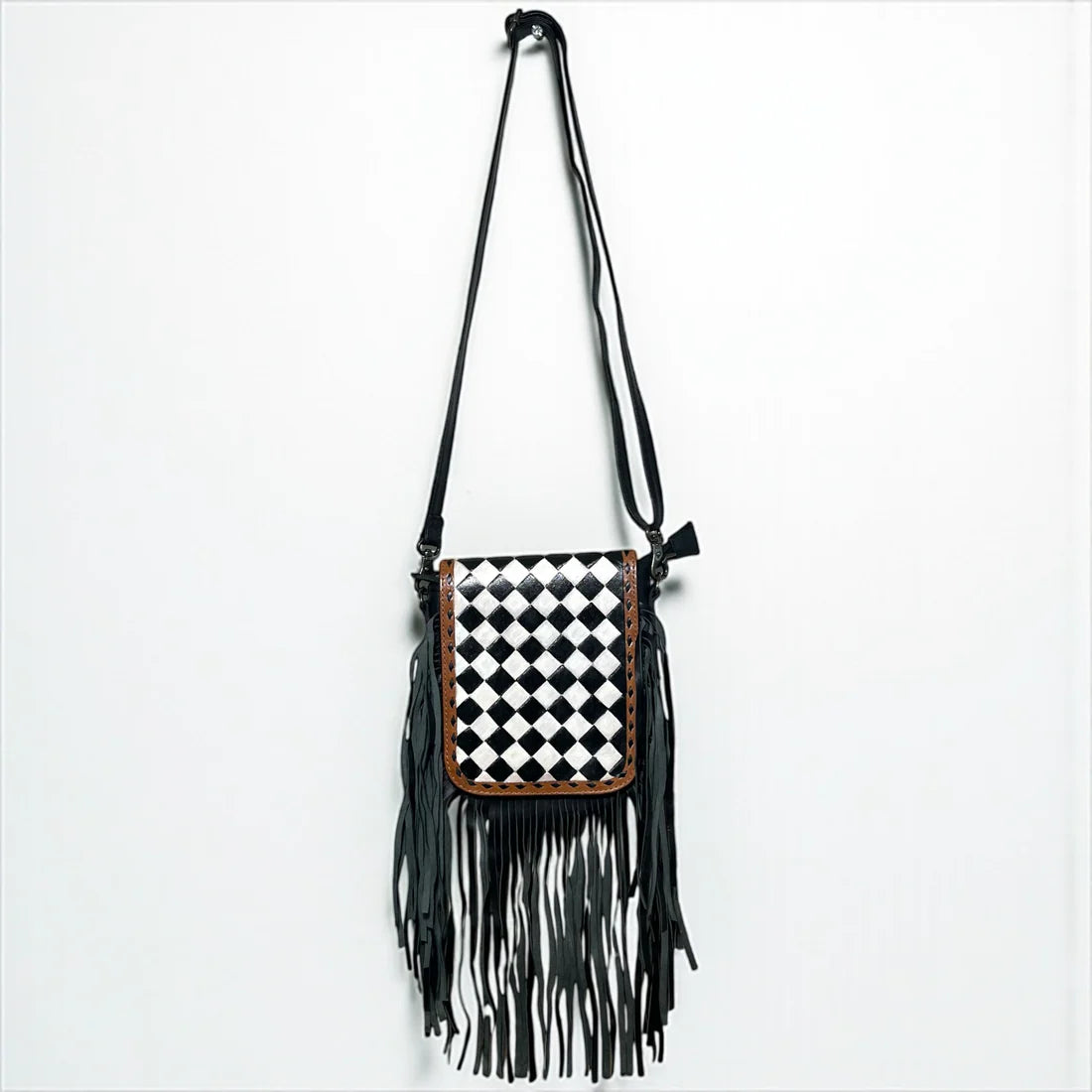 Checked Out Crossbody