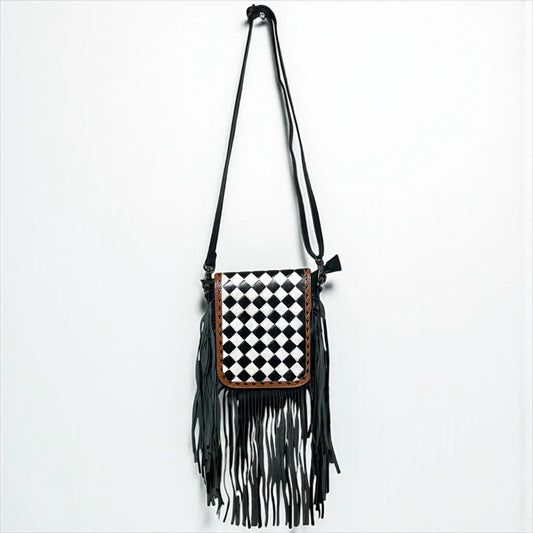 Checked Out Crossbody